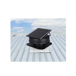 Eco 35W 24hours Solar Powered ventilating Fan Ventilation System Air Fan Vent Tool Extractor Solar Attic Roof Exhaust Fan