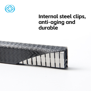 U Kanaal Pvc Bekleding Voor Metalen Glazen Houten Randen Kunststof Rand <span class=keywords><strong>Strip</strong></span> <span class=keywords><strong>Rubber</strong></span> Afdichting Afdichting Gieten En Snijden Service Inbegrepen - Product Image 5