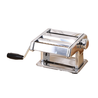 Offre Spéciale 220v ménage deux couteaux manuel nouilles et produits céréaliers faisant la Machine petite Machine à manivelle multifonction