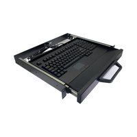Usine en gros personnalisé 1U4U2U bureau bureau contrôle industriel clavier d'ordinateur embarqué casier clavier d'ordinateur personnel