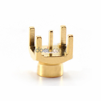 Conectores de 2 Pines para PCB SMPS DC-26.5GHz, Conector Macho de Orificio Pasante Recto GPO SMP para PCB, Placa Impresa