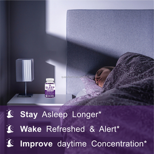 Gomitas de L-Teanina y Melatonina a Base de Hierbas, Suplemento para Mejorar el Sueño y la Memoria, 60 Unidades para Hombre - Product Image 5
