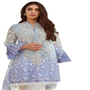 คุณภาพสูงสุดสตรีปากีสถานออกแบบชุดอินเดีย salwar ชุด kurti ชุดนอนพรรคสวมใส่สบายๆชุดสวยโดย WS INTL - Product Image 1