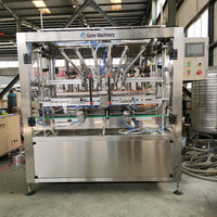 Ligne de remplissage entièrement automatique haute performance et haute compatibilité, adaptée aux bouteilles en verre et en plastique et aux divers liquides