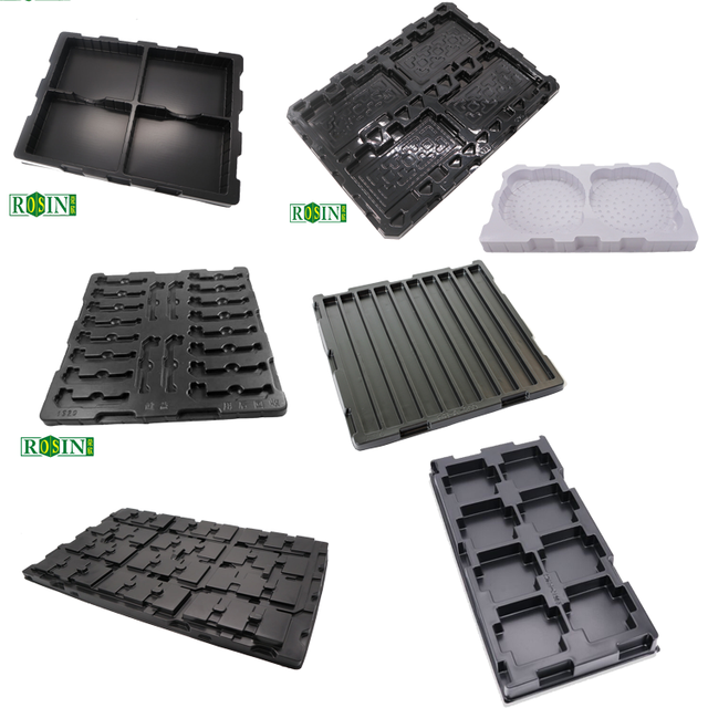 Custom ESD Anti-Static Plastic Blister Packaging Tray for PCB-Memory Box