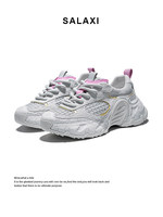 Sneakers Chunky Classiques de Luxe Designer à Plateforme, Semelle Épaisse, Respirantes, en Maille, Confortables pour la Marche, Style Streetwear Tendance Printemps Hiver