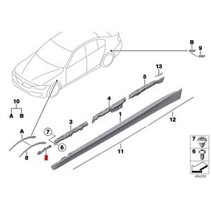 แถบนำทางด้านซ้ายสำหรับ BMW 2 F23 [2M31] <span class=keywords><strong>2021</strong></span> 51777240873 - Product Image 6