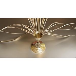 Tinh Khiết <span class=keywords><strong>Brass</strong></span> Bảng Đèn Thanh Lịch Nến Đứng Và Chủ Sở Hữu Cho Phòng Khách Món Quà Cưới Trung Tâm Hoặc Kim Loại Trụ Cột - Product Image 6