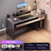 Meubles de bureau modernes, bureau d'ordinateur à domicile, bureau de direction, bureau de cadre