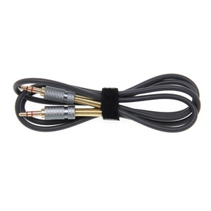 3.5mm voiture ressort Aux câble plaqué or mâle à mâle Jack Audio câble haut-parleur cordon pour casque Samsung téléphone portable PC MP4 - Product Image 2