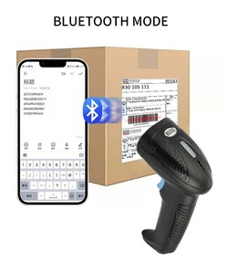 Cqh10bg không dây 2.4G Đầu đọc mã vạch có dây <span class=keywords><strong>USB</strong></span> 1D CCD Máy Quét Mã Vạch BT Máy quét mã vạch cho cửa hàng bán lẻ giá quét - Product Image 5