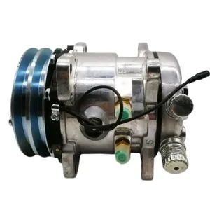 SD505 AC Compressor A2 125mm Auto Compressor for VW Cars 12V/24V R134A Refrigeration Model CC