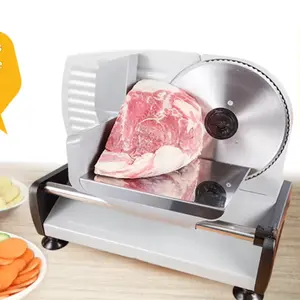Top sale hotel Restaurant Kitchen Catering Equipment Semi-automatic Commercial Used Electric Frozen Meat Slicer