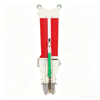 Semoir manuel portable à double barillet abordable et de haute qualité pour l'agriculture
