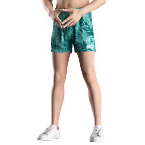 Shorts de pêche tropicaux respirants pour hommes, coupe ajustée, protection UV, pour usage quotidien décontracté - Product Image 2