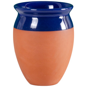 10oz azul con color marrón <span class=keywords><strong>artesanal</strong></span> hecho a mano Talavera Jarritos arcilla mexicana tazas de cerámica con logotipo personalizado - Product Image 2