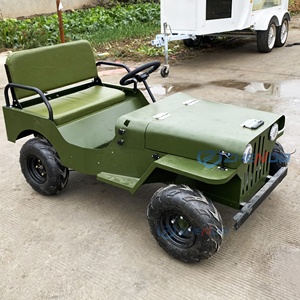 New Model 200cc Steel Off-Road Vehicle Quad Ricycle 4x4 Gasoline Mini Jeep Four Wheeler Buggy for Adult - Product Image 3