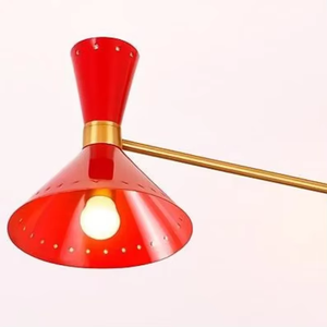 Lámpara Colgante de Latón de 3 Luces, Estilo Moderno de Mediados de Siglo, con Diseño Retro para Sala de Estar o Comedor - Product Image 3