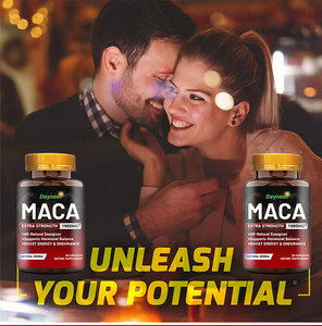 Wins Town Capsules d'énergie masculine Maca Ginseng Ashwagandha 60 Capsules Complément alimentaire naturel à base de plantes Immunité avec Vitamine Zinc - Product Image 5