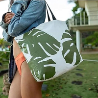 100% coton recycler sacs à provisions sac d'épicerie réutilisable Services d'impression sacs fourre-tout en toile de grande capacité