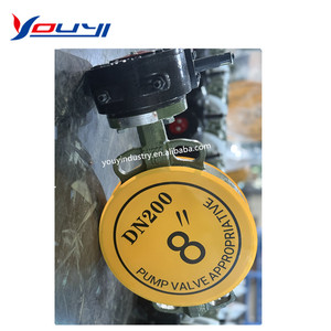 Vanne papillon manuelle YOUYI en plastique <span class=keywords><strong>blanc</strong></span> avec doublure PTFE PFA, taille de <span class=keywords><strong>port</strong></span> 2"-12" pour eau et produits chimiques à haute température - Product Image 4