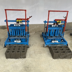 Fabrikant Van Baksteenmachines Met <span class=keywords><strong>3</strong></span> Gaten Halfautomatische Betonblokvormmachine Voor Het Vervaardigen Van Holle Bakstenen - Product Image 4