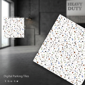 Heavy Duty 400x400mm Digital Glazed Porcelain Parking Tiles Non Slip Outdoor Ceramic Floor Flooring - Product Image 4