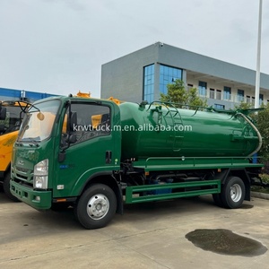 Unità Portatile Isuzu Kv100 4CBM con Serbatoio per Vuoto e Pompa, Rimorchio per Trasporto Fanghi, Camion con Serbatoio per Aspirazione Feci - Product Image 2
