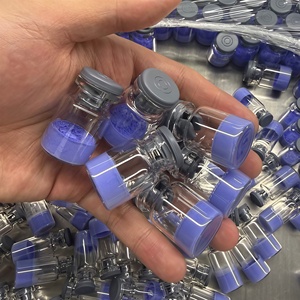 Péptido de Cobre GHK-Cu de Alta Pureza 99%, 50 mg/100 mg, Grado Cosmético, Color Azul, Suministrado por Fábrica China, Envío Rápido - Product Image 2