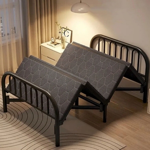 <span class=keywords><strong>Lit</strong></span> pliant moderne et <span class=keywords><strong>simple</strong></span> <span class=keywords><strong>en</strong></span> métal pour dortoir et bureau - Product Image 6