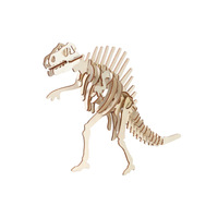 Puzzle en bois 3D, simulation d'animaux, dinosaures, modèle éducatif à assembler soi-même, jouet pour enfants et adultes