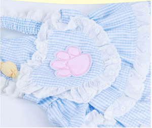 Vestido de Princesa para Mascotas Ropa para Perros Nueva Colección Primavera y Verano Estilo Lolita Ins con Encaje - Product Image 4