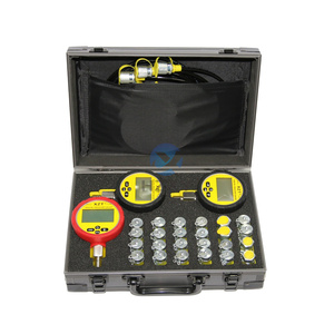 XZTK-70P Baumaschinen Hydrauliksysteme Druckdiagnosewerkzeuge Digitales Manometer Hydraulik-Testkit - Product Image 1