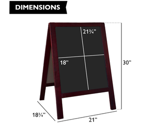 Piccolo <span class=keywords><strong>legno</strong></span> lavagna cavalletto per decorazioni per matrimoni cucine qualsiasi spazio-si distinguono con cartelli di benvenuto menu <span class=keywords><strong>scritta</strong></span> lavagna - Product Image 2