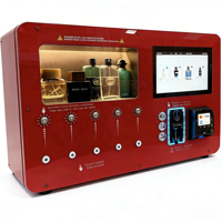 Distributeur automatique de parfums, distributeur automatique de vaporisateurs de parfum, distributeur automatique de parfums acceptant les cartes, les billets et les paiements mobiles