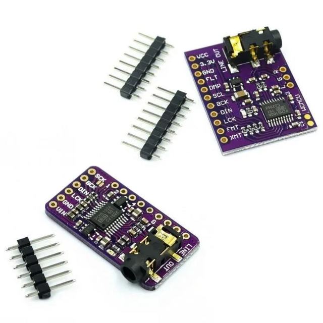 PCM5102 PCM5102A DAC Sound Card Board PHAT 3.5mm Stereo Jack 24 Bits Digital Audio Module for for Raspberry Pi Beyond