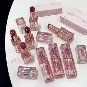 ODM OEM 방수 수화 보습 미러 SHAQINUO 크리스탈 투명 수성 틴트 립스틱 - Product Image 1