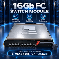 Untuk Modul Switch FC Brocade M6505 16GB Asal Cina Kecepatan Transmisi Port Lain Lainnya 07M6XJ 0T6RG7 000K3M