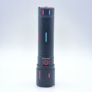 Linterna de Bolsillo LED Recargable USB, Resistente al Agua, Cuerpo de Aluminio con COB, Linterna de Emergencia para Exteriores, para Buceo y Camping - Product Image 1