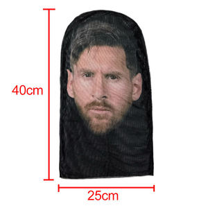 Balaclava de <span class=keywords><strong>ski</strong></span> Kanye West Shiest avec motif visage amusant pour fête, en polyester, logo personnalisé 3D, MOQ faible - Product Image 3