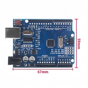 マイクロコントローラーボードR3開発ボードCH340 USBチップケーブルDIYエレクトロニクスプログラミング1年保証PCB用 - Product Image 3