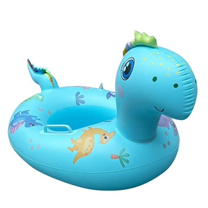 Flotador Inflable Infantil con Forma de Animal, Asiento de Barco de PVC de 18mm de Grosor, Novedoso Asiento de Barco para Niños, Juego Acuático - Product Image 3