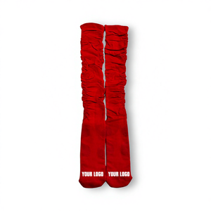 Calcetines Pre-arrugados Huachen para Fútbol <span class=keywords><strong>Americano</strong></span>, Rugby, Espinillas, Protector <span class=keywords><strong>de</strong></span> Piernas, Mangas <span class=keywords><strong>de</strong></span> Compresión para Pantorrillas, Transpirables y <span class=keywords><strong>de</strong></span> Secado Rápido para Verano - Product Image 1