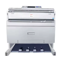 A1 A0 Pagewide Imprimante grand format haute vitesse Ricoh Imagio MP W3601 W2401 pour l'ingénierie et le dessin d'architecture