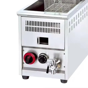 <span class=keywords><strong>Friteuse</strong></span> <span class=keywords><strong>professionnelle</strong></span> commerciale à <span class=keywords><strong>gaz</strong></span> GPL de grande capacité, de taille longue et profonde, de 12 L, avec robinet - Product Image 1