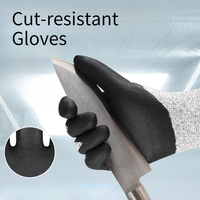 Gants de travail respirants de qualité professionnelle, résistants aux perforations HPPE niveau 5, pour le jardinage en serre
