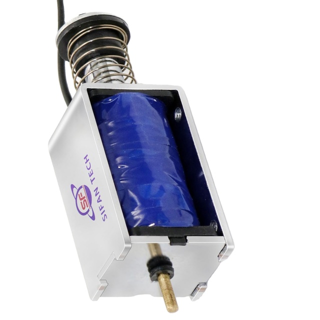 Vending machine push pull solenoid DC 5 volt mini electro magnet solenoid bi stable latching open frame actuator solenoids