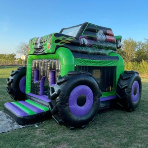 Nouveau Château Aquatique Commercial Gonflable Populaire Monster Truck <span class=keywords><strong>Toboggan</strong></span> Aquatique Gonflable Pas Cher Grave Digger Maison de Rebond avec <span class=keywords><strong>Piscine</strong></span> - Product Image 5