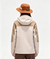 Veste à coque rigide avec doublure en polaire chaude intégrée, veste à capuche coupe-vent, imperméable et résistante au froid pour hommes et femmes, pour le camping en plein air