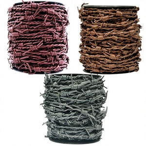 Alambre de Púas de Cuero en Rollo, Fornituras de Joyería Metálicas, Alambre Trenzado para Manualidades, 1.8-2.0mm, para Hacer Pulseras DIY - Product Image 1